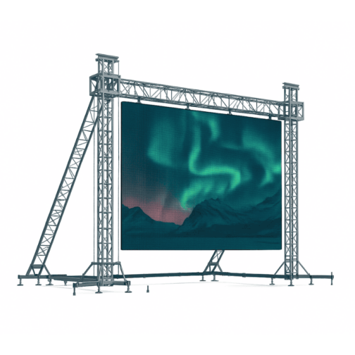 Noleggio Maxischermo Ledwall 4x2 Outdoor P3.9 Senza Operatore