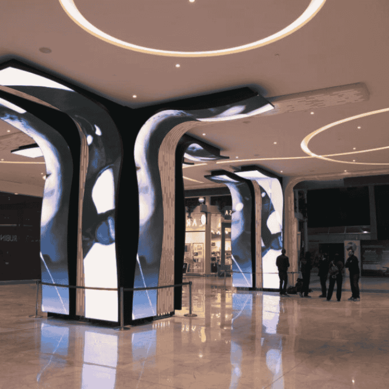 LEDWALL IMMERSIVI LEDWALL CURVI LEDWALL CREATIVI FILM LED (2)